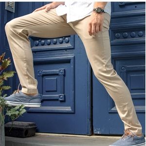 Birddogs pants, Khaki -Jeff Pesos - W30 L32 - tan